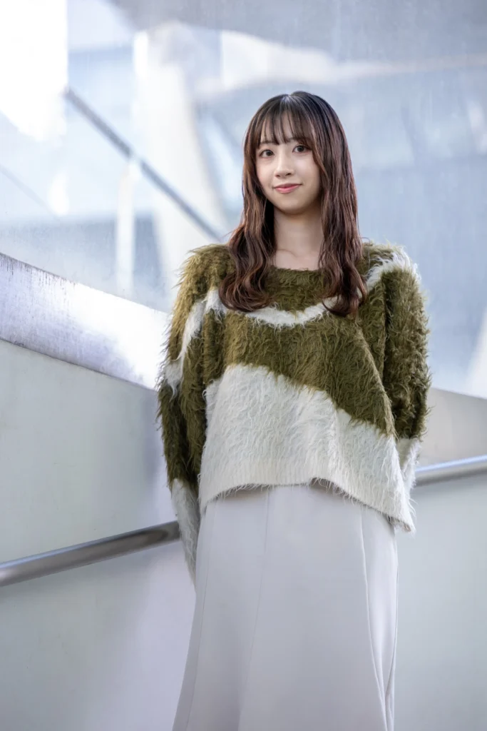 大分のポートレート撮影会で撮影を受ける撮影モデル